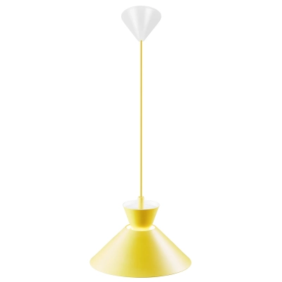 kinkiecik.pl Metalowa lampa wisząca Dial 25 - Nordlux, żółty 2213333026